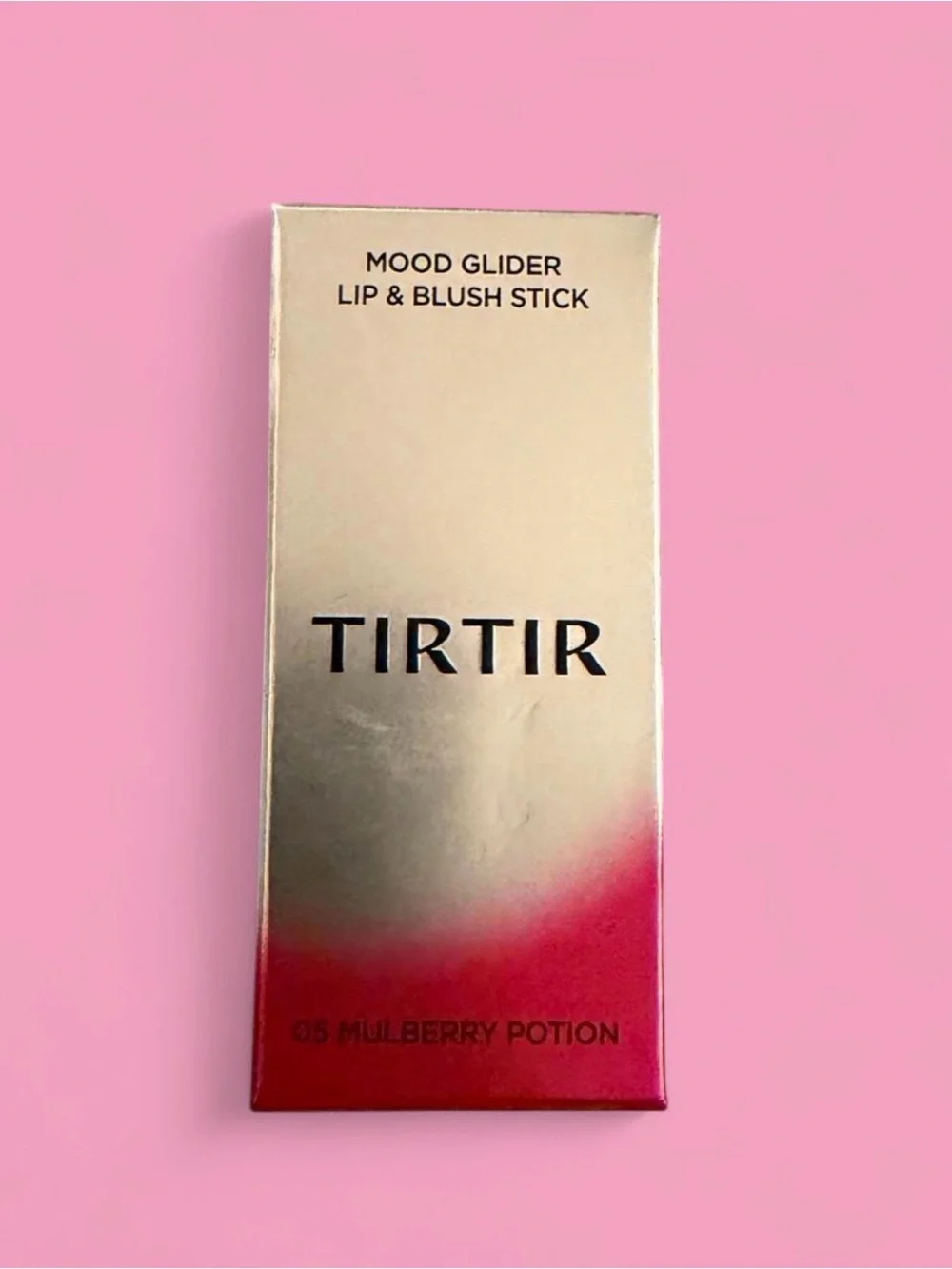 TIRTIR Mood Glider Lip & Blush Stick — Mulberry Pink